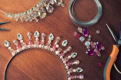 玫瑰花圈工具圖片-玫瑰花圈工具素材-玫瑰花圈工具插畫-攝圖新視界