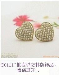 超質感玻璃珍珠發繩手工編織珍珠蝴蝶結發圈飾品批發價格 廠家 圖片