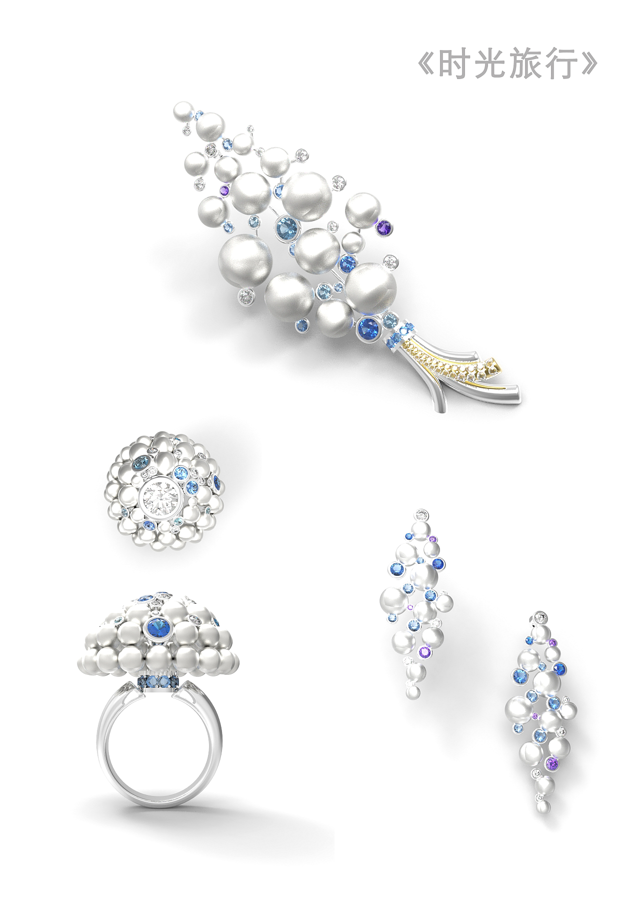 時光旅行|手工藝|首飾設計|Galer時宇_原創(chuàng)作品-站酷ZCOOL