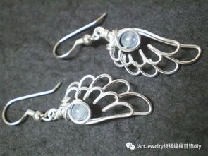 日式繞線小翅膀首飾欣賞