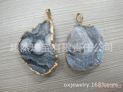 【超然寶石廠家直銷瑪瑙水晶吊墜飾品吊墜diy飾品配件批發(fā)】深圳市寶安區(qū)西鄉(xiāng)超然寶石首飾廠 - 產(chǎn)品庫