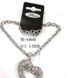 滿鉆桃心形吊墜毛衣鏈 歐美外貿長款項鏈女首飾品 廠家直銷_禮品、工藝品、飾品_世界工廠網中國產品信息庫