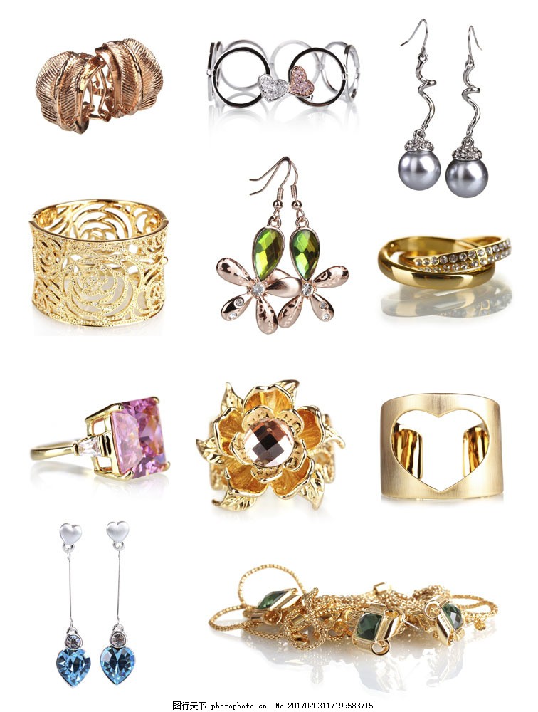 金銀珠寶首飾圖片