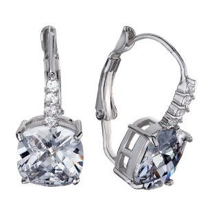 pugster 施華洛世奇水晶經典的白色生日石施華洛世奇水晶坊耳環圈 百搭款 浪漫愛情水晶 歐美時尚飾品 職場女性必備精品 簡單有氣質 波西米亞森女小清新怎么樣,好不好