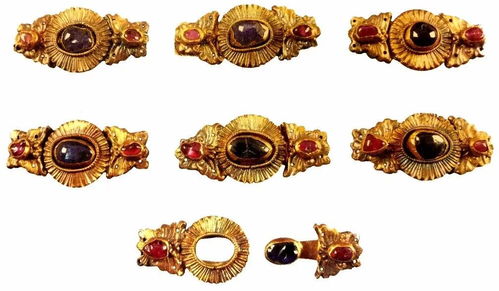 珠寶設計創意素材 中國古代金銀首飾探源 明代.手鐲 戒指和紐扣類