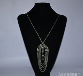 歐美流行風(fēng)單黑貓眼毛衣鏈項(xiàng)鏈 設(shè)計(jì)、價(jià)格與市場(chǎng)趨勢(shì)全解析